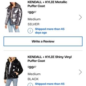 Never Worn Size 6 Medium Puffer Jackets